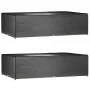 Garden furniture covers 2 units with 16 eyelets, rectangular, 325x205x90 cm by vidaXL, Garden furniture covers - Ref: Foro24-...