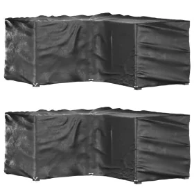 L-förmige Gartenmöbelabdeckungen 2 Einheiten 16 Ösen 215x215x90 cm von vidaXL, Abdeckungen für Gartenmöbel - Ref: Foro24-3155...