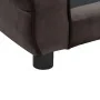 Plush brown dog sofa 72x45x30 cm by vidaXL, Beds for dogs - Ref: Foro24-170952, Price: 95,60 €, Discount: %