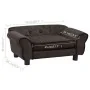 Plush brown dog sofa 72x45x30 cm by vidaXL, Beds for dogs - Ref: Foro24-170952, Price: 95,60 €, Discount: %