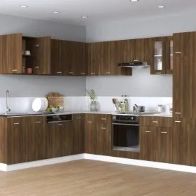 Hanging wardrobe made of engineered oak wood in brown, measuring 60x31x60 cm. by vidaXL, Kitchen cabinets - Ref: Foro24-81511...