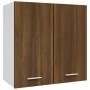 Hängender Schrank aus Eichenholz in Braun 60x31x60 cm von vidaXL, Küchenschränke - Ref: Foro24-815113, Preis: 61,96 €, Rabatt: %