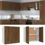 Hängender Schrank aus Eichenholz in Braun 60x31x60 cm von vidaXL, Küchenschränke - Ref: Foro24-815113, Preis: 61,96 €, Rabatt: %
