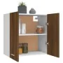 Hängender Schrank aus Eichenholz in Braun 60x31x60 cm von vidaXL, Küchenschränke - Ref: Foro24-815113, Preis: 61,96 €, Rabatt: %