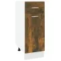 Küchenunterschrank aus geräuchertem Eichenholzwerkstoff von vidaXL, Küchenschränke - Ref: Foro24-815567, Preis: 55,20 €, Raba...