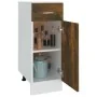 Küchenunterschrank aus geräuchertem Eichenholzwerkstoff von vidaXL, Küchenschränke - Ref: Foro24-815567, Preis: 55,20 €, Raba...
