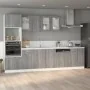 Unterer Küchenschrank aus grauem Sperrholz, 60 x 46 x 81,5 cm von vidaXL, Küchenschränke - Ref: Foro24-815562, Preis: 74,39 €...