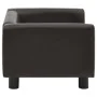 Hundesofa aus Plüsch und Kunstleder in Braun 60x43x30 cm von vidaXL, Betten für Hunde - Ref: Foro24-170961, Preis: 73,18 €, R...