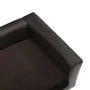 Hundesofa aus Plüsch und Kunstleder in Braun 60x43x30 cm von vidaXL, Betten für Hunde - Ref: Foro24-170961, Preis: 73,18 €, R...
