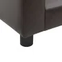 Hundesofa aus Plüsch und Kunstleder in Braun 60x43x30 cm von vidaXL, Betten für Hunde - Ref: Foro24-170961, Preis: 73,18 €, R...