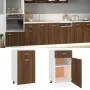 Unterschrank für Küche aus braunem Ingenieurholz 40x46x81,5 cm von vidaXL, Küchenschränke - Ref: Foro24-815572, Preis: 53,45 ...