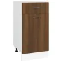 Engineered wood brown kitchen base cabinet 40x46x81.5 cm by vidaXL, Kitchen cabinets - Ref: Foro24-815572, Price: 53,45 €, Di...