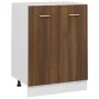 Ofenschrank aus geräuchertem Eichenholz, 60 x 46 x 81,5 cm von vidaXL, Küchenschränke - Ref: Foro24-815563, Preis: 63,54 €, R...