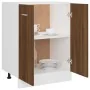 Ofenschrank aus geräuchertem Eichenholz, 60 x 46 x 81,5 cm von vidaXL, Küchenschränke - Ref: Foro24-815563, Preis: 63,54 €, R...