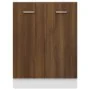 Ofenschrank aus geräuchertem Eichenholz, 60 x 46 x 81,5 cm von vidaXL, Küchenschränke - Ref: Foro24-815563, Preis: 63,54 €, R...