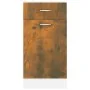 Smoked oak engineered wood kitchen base cabinet by vidaXL, Kitchen cabinets - Ref: Foro24-815570, Price: 53,70 €, Discount: %