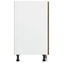 Smoked oak engineered wood kitchen base cabinet by vidaXL, Kitchen cabinets - Ref: Foro24-815570, Price: 53,70 €, Discount: %