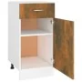 Smoked oak engineered wood kitchen base cabinet by vidaXL, Kitchen cabinets - Ref: Foro24-815570, Price: 53,70 €, Discount: %