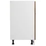 Smoked oak engineered wood kitchen base cabinet by vidaXL, Kitchen cabinets - Ref: Foro24-815576, Price: 81,02 €, Discount: %