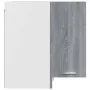 Corner hanging wardrobe in gray Sonoma engineered wood by vidaXL, Kitchen cabinets - Ref: Foro24-815598, Price: 79,12 €, Disc...