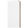 Engineered wood hanging cabinet smoked oak 80x31x60 cm by vidaXL, Kitchen cabinets - Ref: Foro24-815588, Price: 66,49 €, Disc...