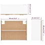 Hängeschrank aus Holzwerkstoff, geräucherte Eiche, 80 x 31 x 60 cm von vidaXL, Küchenschränke - Ref: Foro24-815588, Preis: 66...