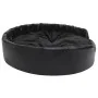 Cama para perros felpa y cuero sintético negro 99x89x21 cm de vidaXL, Camas para perros - Ref: Foro24-171264, Precio: 94,22 €...
