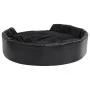Cama para perros felpa y cuero sintético negro 99x89x21 cm de vidaXL, Camas para perros - Ref: Foro24-171264, Precio: 94,22 €...