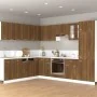 Hängender Schrank aus braunem Eichenholz 60x31x40 cm von vidaXL, Küchenschränke - Ref: Foro24-815593, Preis: 42,35 €, Rabatt: %