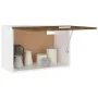 Hängender Schrank aus braunem Eichenholz 60x31x40 cm von vidaXL, Küchenschränke - Ref: Foro24-815593, Preis: 42,35 €, Rabatt: %