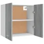Sonoma grauer Hängeschrank aus Holzwerkstoff, 60 x 31 x 60 cm von vidaXL, Küchenschränke - Ref: Foro24-815112, Preis: 61,55 €...