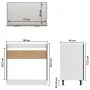 Armario bajo fregadero madera ingeniería marrón 80x46x81,5 cm de vidaXL, Armarios de cocina - Ref: Foro24-815566, Precio: 67,...