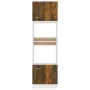 Mikrowellenschrank aus geräuchertem Eichenfurnier 60x57x207 cm von vidaXL, Küchenschränke - Ref: Foro24-815603, Preis: 170,40...