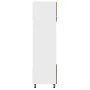Smoked oak plywood microwave cabinet 60x57x207 cm by vidaXL, Kitchen cabinets - Ref: Foro24-815603, Price: 170,09 €, Discount: %