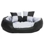 Reversible and washable dog cushion gray and black 85x70x20 cm by vidaXL, Beds for dogs - Ref: Foro24-171208, Price: 54,60 €,...