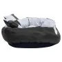 Reversible and washable dog cushion gray and black 85x70x20 cm by vidaXL, Beds for dogs - Ref: Foro24-171208, Price: 54,60 €,...
