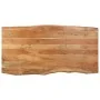 Mesa de comedor de madera maciza de acacia 180x90x76 cm de vidaXL, Mesas de cocina y de comedor - Ref: Foro24-286476, Precio:...