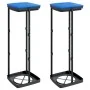 Garbage bag holders 2 pcs PP black and blue 120 L by vidaXL, Garbage cans and trash cans - Ref: Foro24-154980, Price: 24,70 €...