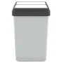 Double white trash can 2x25 L by vidaXL, Garbage cans and trash cans - Ref: Foro24-154981, Price: 53,36 €, Discount: %