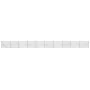 Drahtzaun mit Ankerspitzen anthrazitgrau 2,2x25 m von vidaXL, Zaunpaneele - Ref: Foro24-153983, Preis: 338,85 €, Rabatt: %
