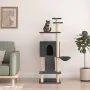 Rascador para gatos con postes de sisal gris oscuro 153 cm de vidaXL, Mobiliario para gatos - Ref: Foro24-171752, Precio: 58,...