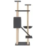 Katzenkratzbaum mit dunkelgrauen Sisalstämmen, 153 cm von vidaXL, Katzenmöbel - Ref: Foro24-171752, Preis: 58,27 €, Rabatt: %