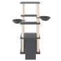 Cat scratching post with dark gray sisal posts 133 cm by vidaXL, Cat furniture - Ref: Foro24-171758, Price: 57,85 €, Discount: %