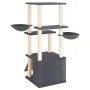 Cat scratching post with dark gray sisal posts 133 cm by vidaXL, Cat furniture - Ref: Foro24-171758, Price: 57,85 €, Discount: %