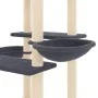 Cat scratching post with dark gray sisal posts 133 cm by vidaXL, Cat furniture - Ref: Foro24-171758, Price: 57,85 €, Discount: %