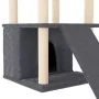 Cat scratching post with dark gray sisal posts 133 cm by vidaXL, Cat furniture - Ref: Foro24-171758, Price: 57,85 €, Discount: %