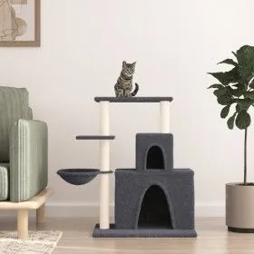 Cat scratching post with dark gray sisal posts 83 cm by vidaXL, Cat furniture - Ref: Foro24-171767, Price: 45,87 €, Discount: %