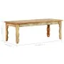 Solid recycled wood coffee table 110x50x40 cm by vidaXL, Coffee table - Ref: Foro24-286487, Price: 106,69 €, Discount: %