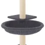 Katzenkratzbaum mit dunkelgrauen Sisalstämmen 72 cm von vidaXL, Katzenmöbel - Ref: Foro24-171770, Preis: 27,85 €, Rabatt: %