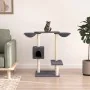 Rascador para gatos con postes gris oscuro 82 cm de vidaXL, Mobiliario para gatos - Ref: Foro24-171761, Precio: 49,23 €, Desc...